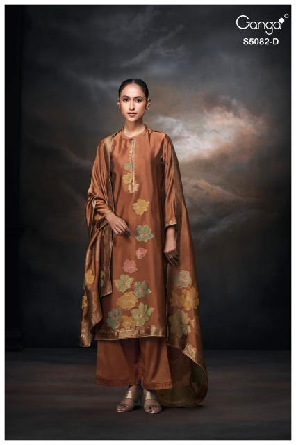 Ganga phiona 5082 wholesale dress materials in surat